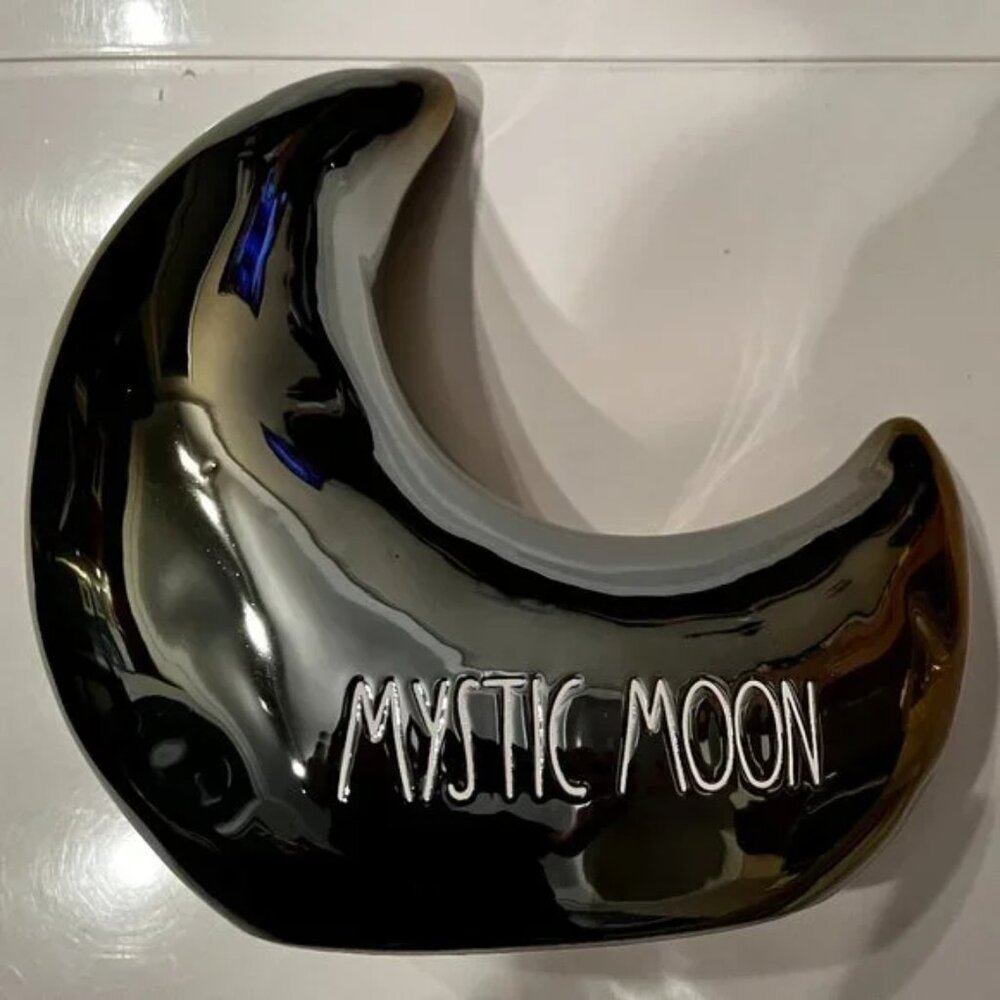 Rae Dunn Decor - Mystic Moon - Ceramic with a Luster Finish - (New)